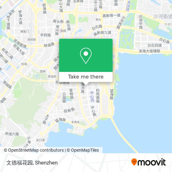 文德福花园 map