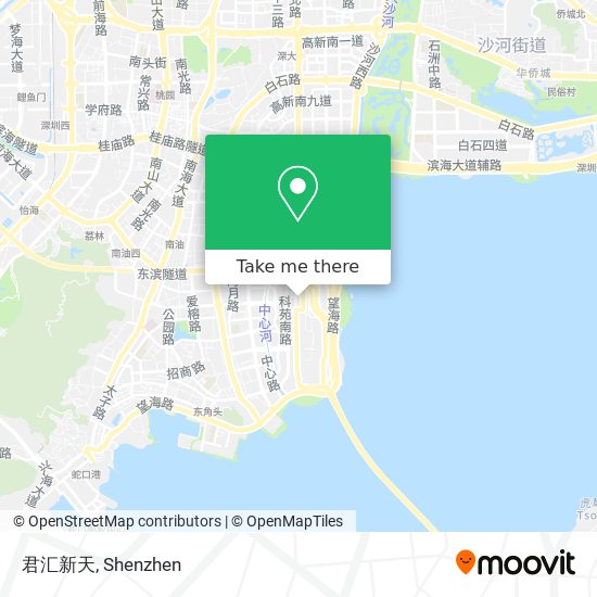 君汇新天 map