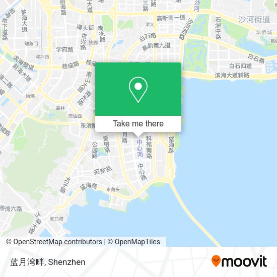 蓝月湾畔 map