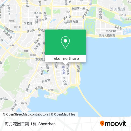 海月花园二期-1栋 map