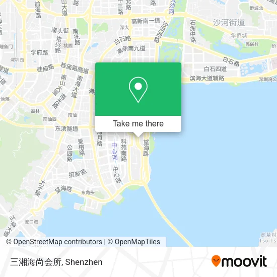 三湘海尚会所 map