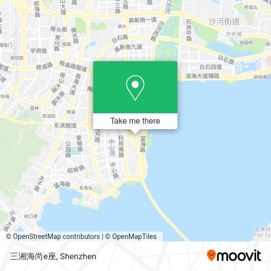 三湘海尚e座 map