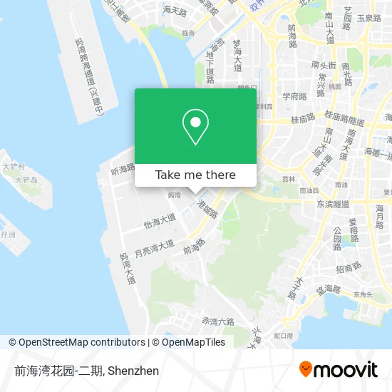 前海湾花园-二期 map