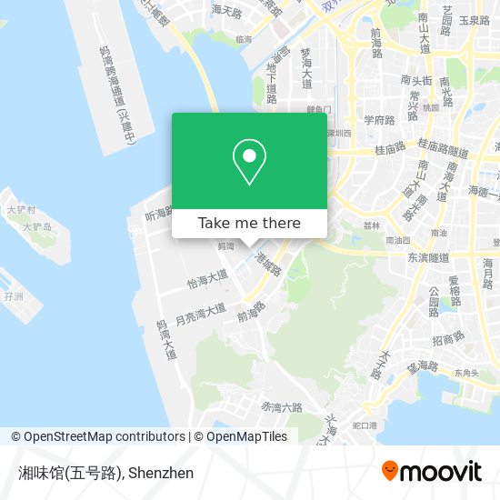 湘味馆(五号路) map