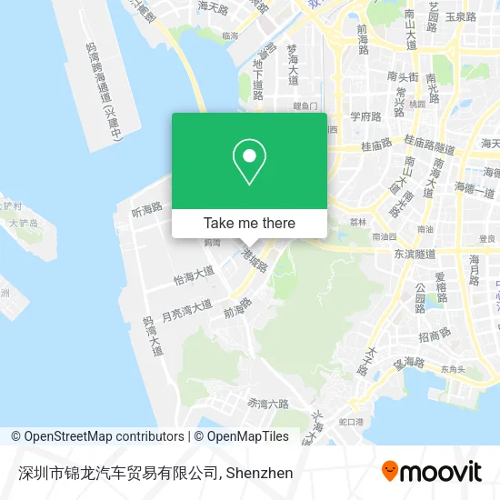 深圳市锦龙汽车贸易有限公司 map