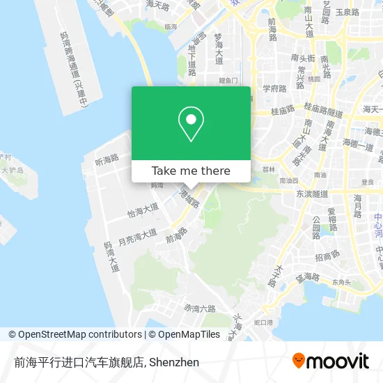 前海平行进口汽车旗舰店 map