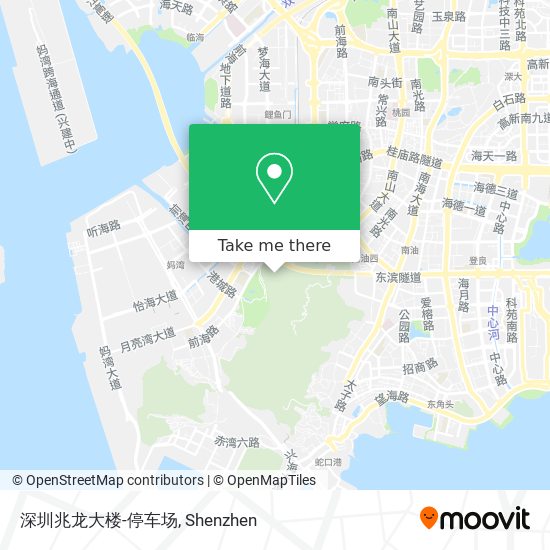 深圳兆龙大楼-停车场 map