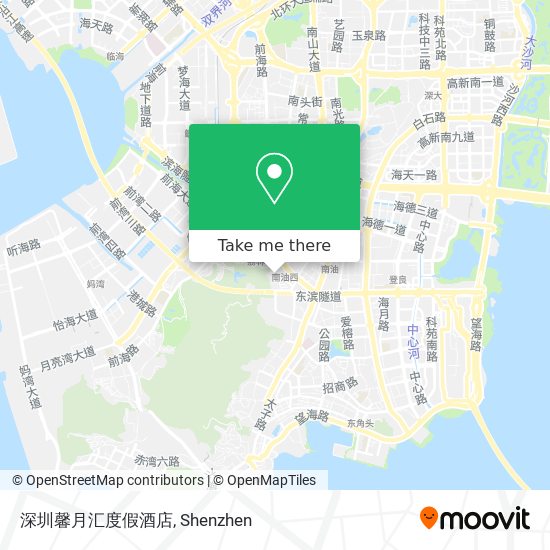 深圳馨月汇度假酒店 map