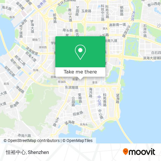 恒裕中心 map