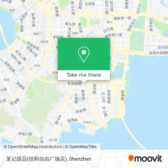 茗记甜品(信和自由广场店) map