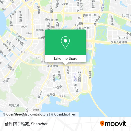 信泽南乐雅苑 map
