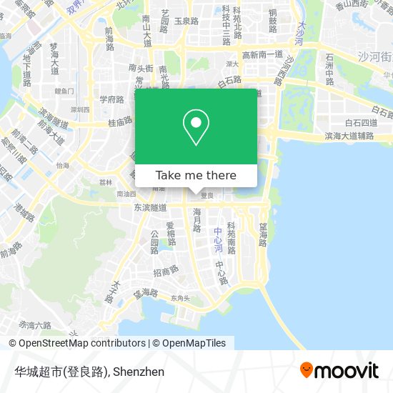 华城超市(登良路) map