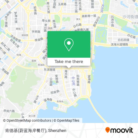 肯德基(蔚蓝海岸餐厅) map