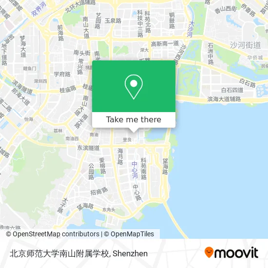 北京师范大学南山附属学校 map