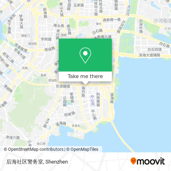后海社区警务室 map