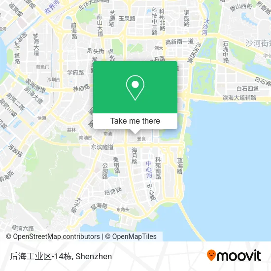 后海工业区-14栋 map