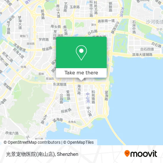 光景宠物医院(南山店) map