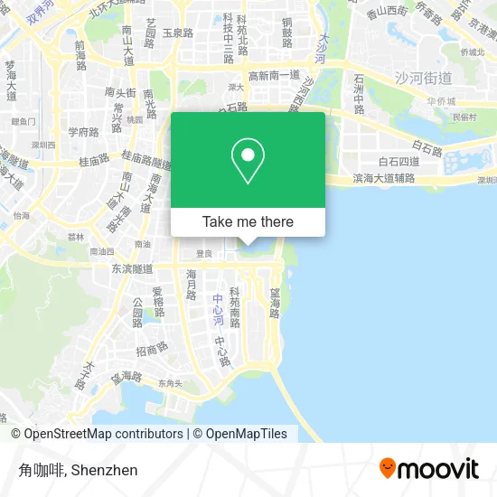 角咖啡 map