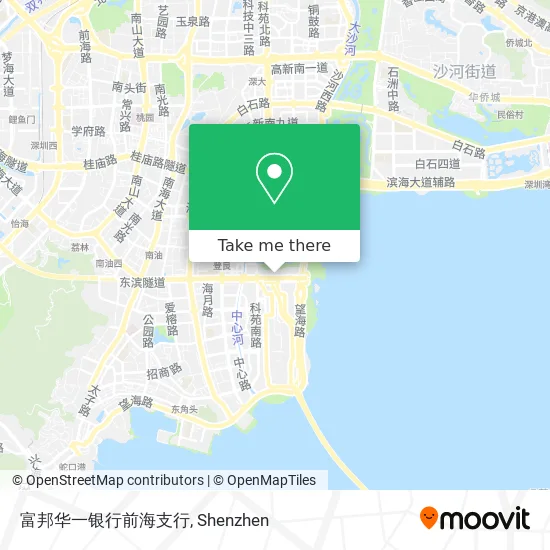 富邦华一银行前海支行 map