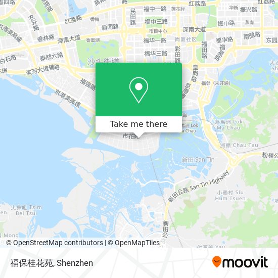 福保桂花苑 map