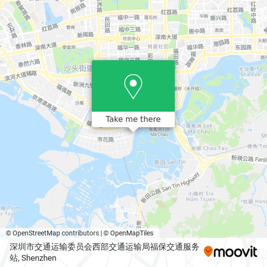 深圳市交通运输委员会西部交通运输局福保交通服务站 map