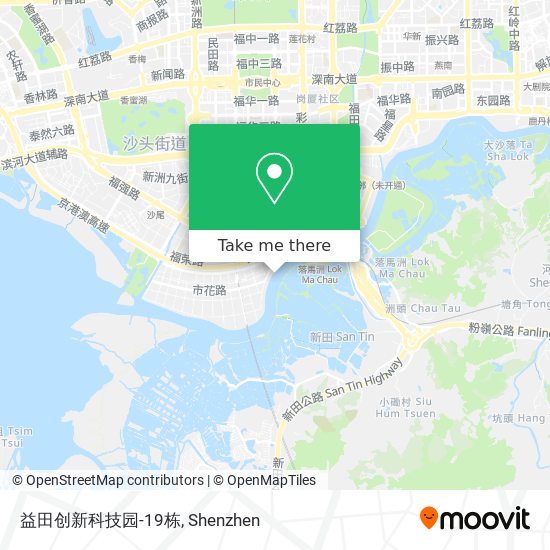 益田创新科技园-19栋 map