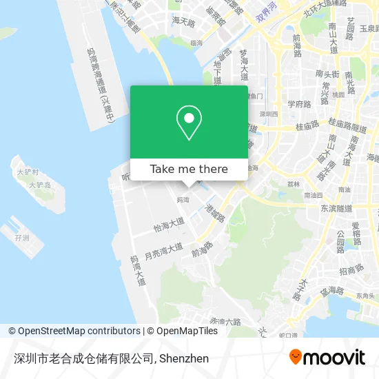 深圳市老合成仓储有限公司 map