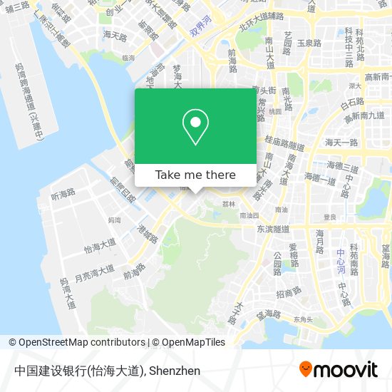 中国建设银行(怡海大道) map
