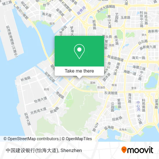 中国建设银行(怡海大道) map