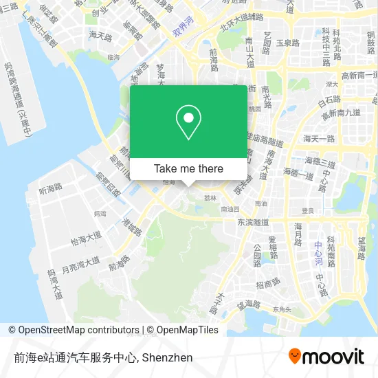 前海e站通汽车服务中心 map