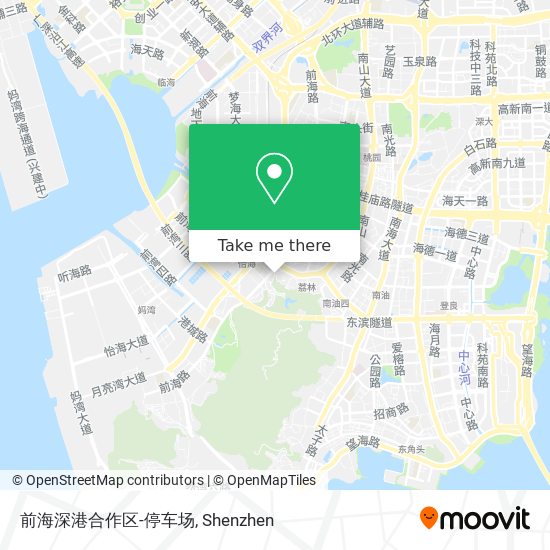 前海深港合作区-停车场 map