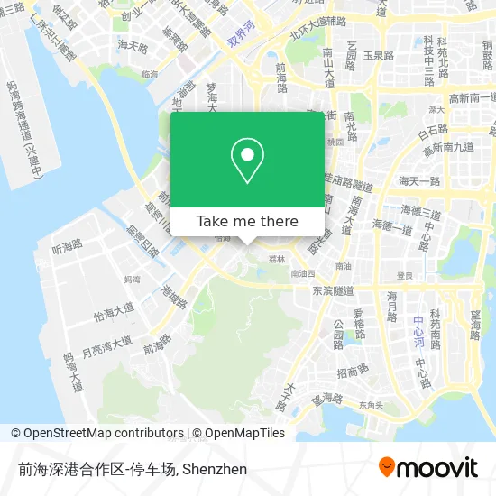 前海深港合作区-停车场 map