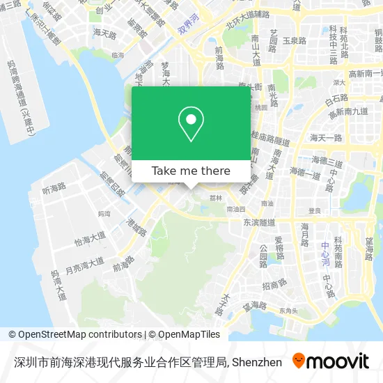 深圳市前海深港现代服务业合作区管理局 map