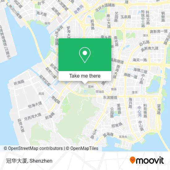 冠华大厦 map