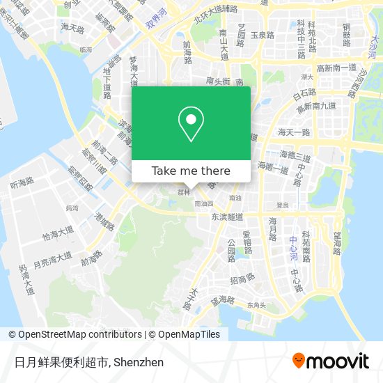 日月鲜果便利超市 map