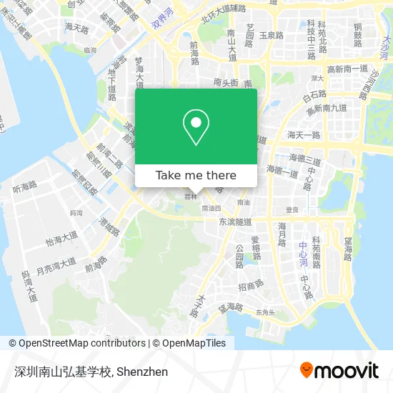 深圳南山弘基学校 map
