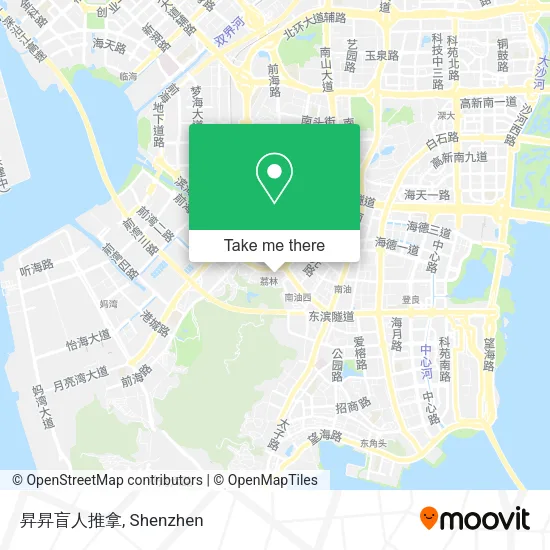 昇昇盲人推拿 map