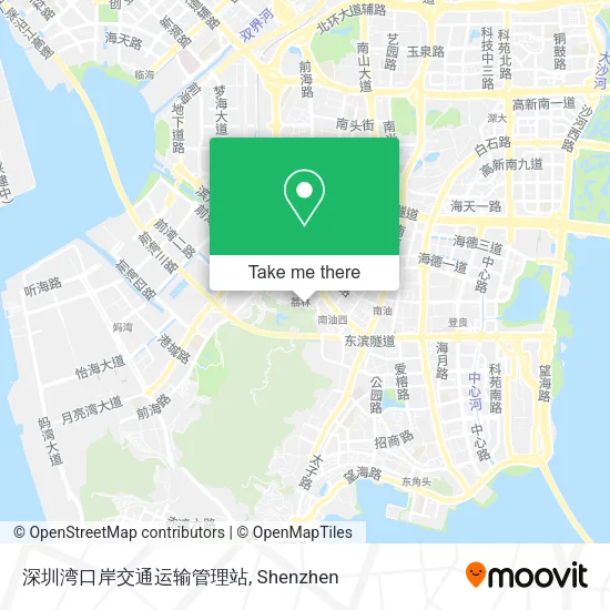 深圳湾口岸交通运输管理站 map