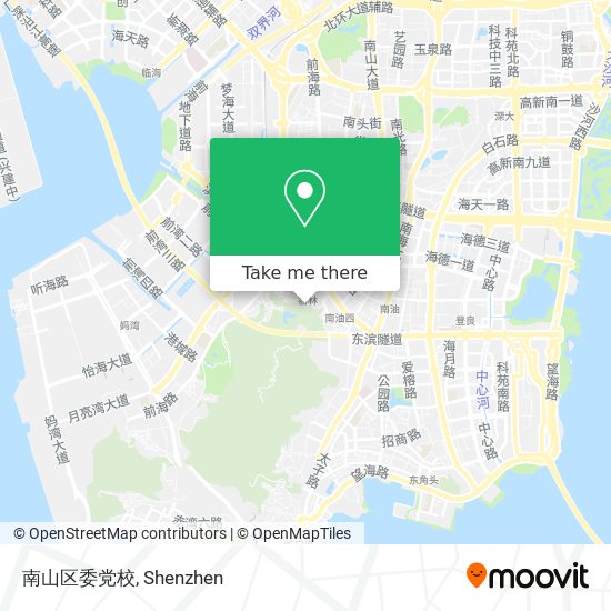南山区委党校 map