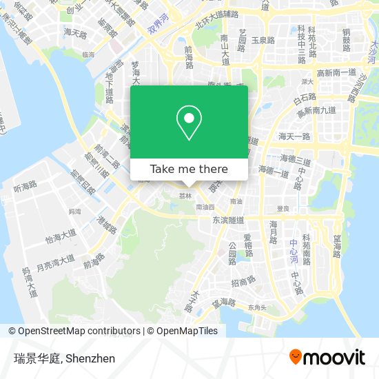 瑞景华庭 map