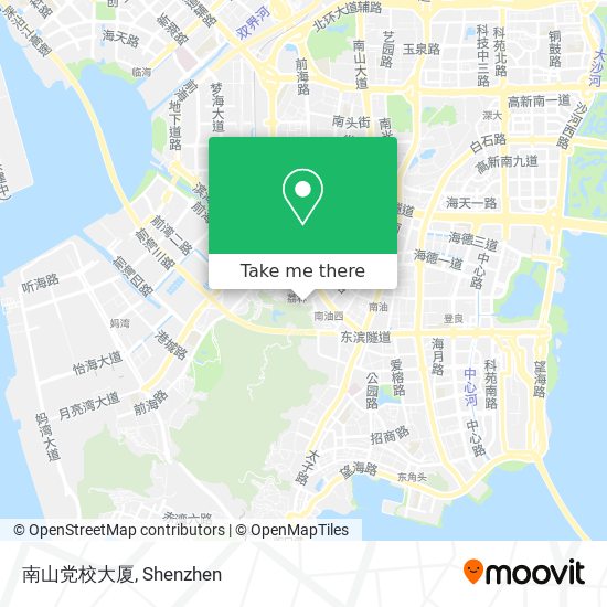 南山党校大厦 map