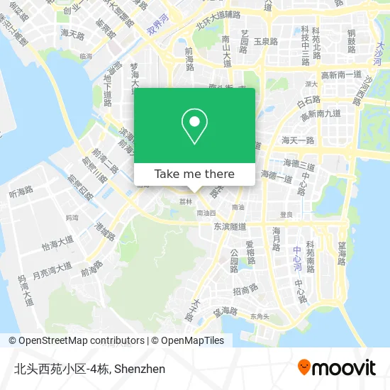 北头西苑小区-4栋 map