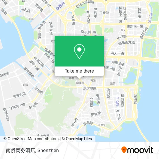 南侨商务酒店 map