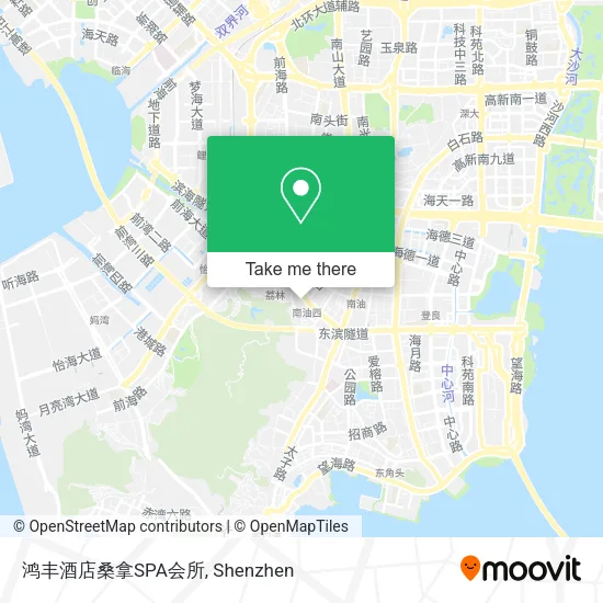 鸿丰酒店桑拿SPA会所 map