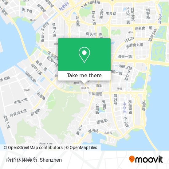 南侨休闲会所 map