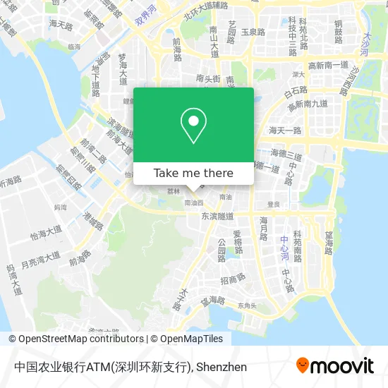 中国农业银行ATM(深圳环新支行) map