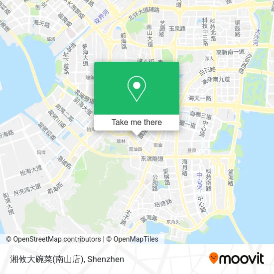 湘攸大碗菜(南山店) map