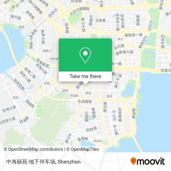 中海丽苑-地下停车场 map