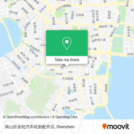 南山区金轮汽车轮胎配件店 map