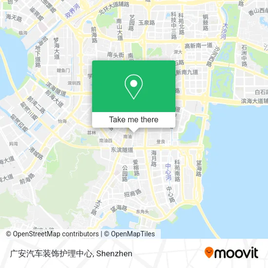广安汽车装饰护理中心 map
